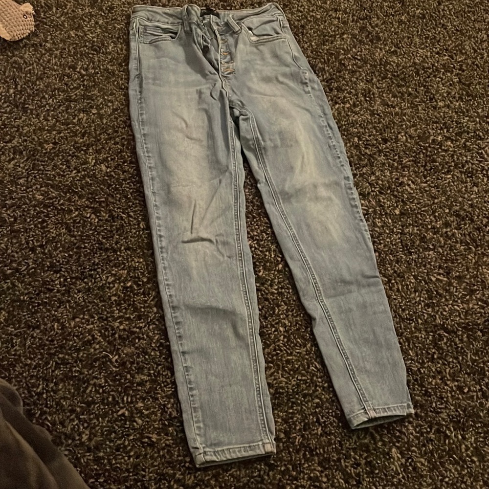Just USA blue jeans, size 28